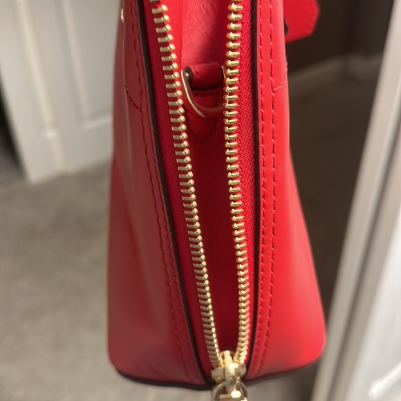Michael Kors Blakley Red Handbag with strap and wallet NEW - Picture 15 of 16